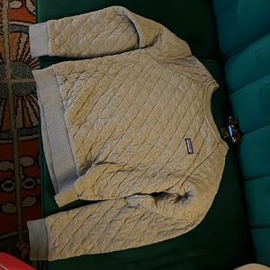 Patagonia quilted sweater